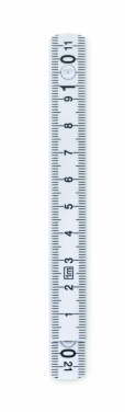 Logotrade promotional products photo of: Folding ruler 1m
