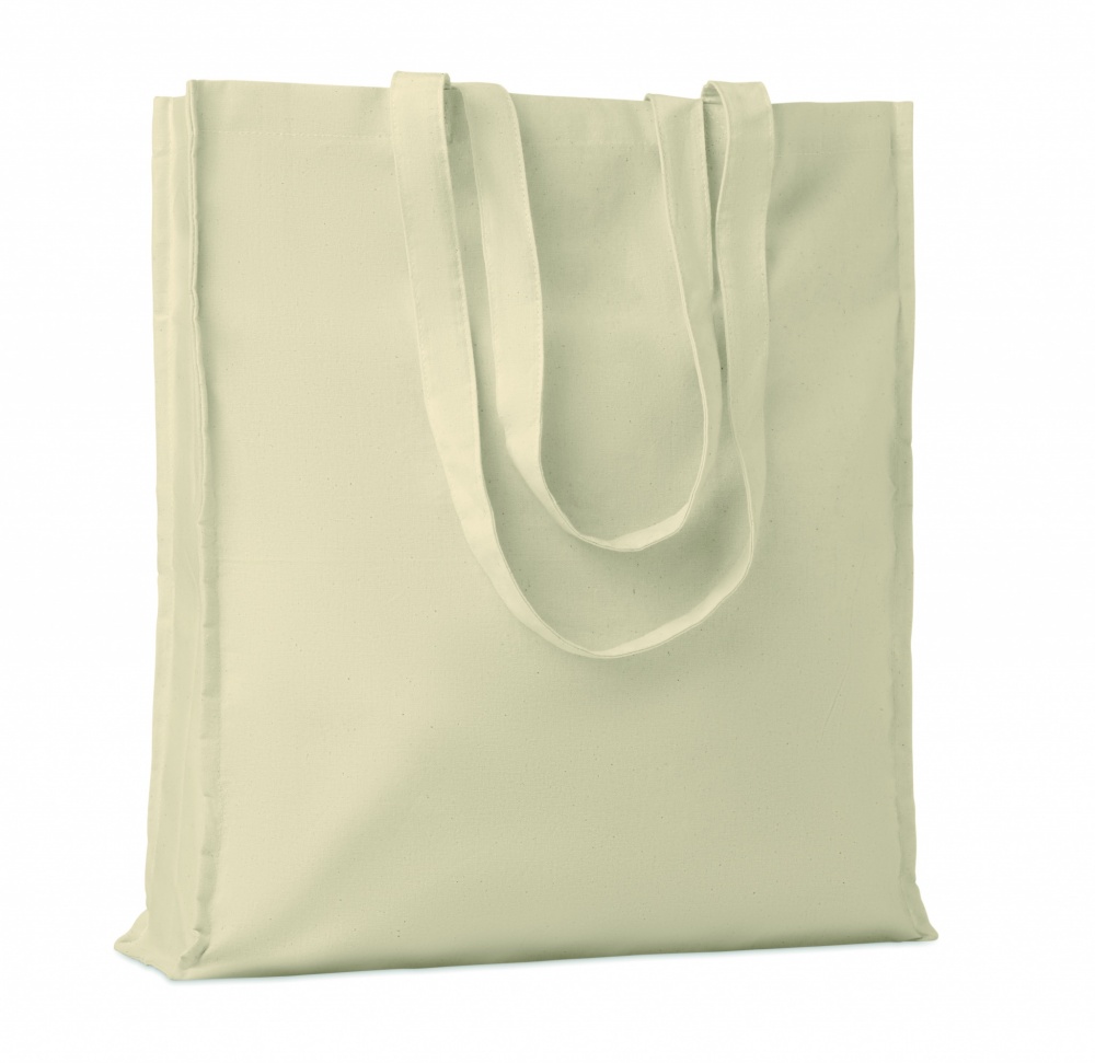 Logo trade promotional gift photo of: 140gr/m² cotton shopping bag