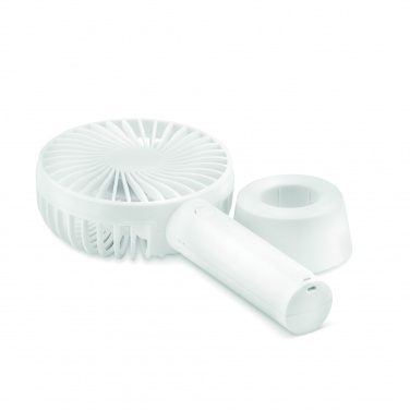 Logo trade promotional products image of: USB desk fan with stand 