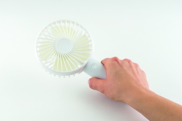 Logo trade promotional merchandise photo of: USB desk fan with stand 