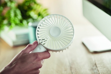 Logo trade promotional items picture of: USB desk fan with stand 