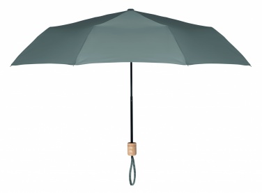 Logo trade promotional gifts image of: 21 inch RPET foldable umbrella