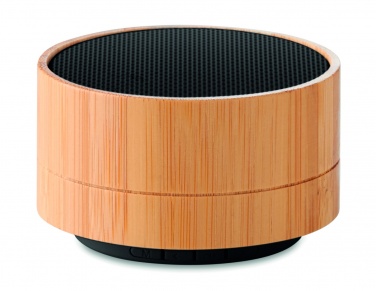 Logotrade promotional giveaways photo of: 3W Bamboo wireless speaker