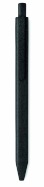 Logo trade promotional giveaway photo of: Wheat Straw/ABS push type pen