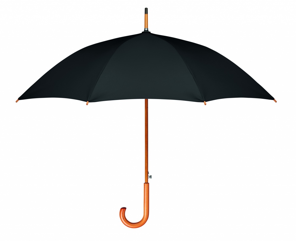 Logo trade promotional giveaway photo of: 23 inch umbrella RPET pongee