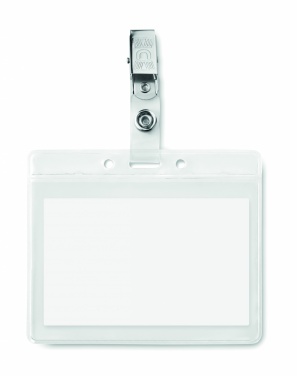 Logotrade promotional product picture of: PVC badge holder