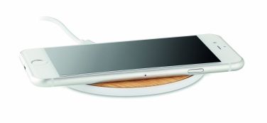 Logotrade promotional giveaway picture of: Wireless charger round 5W TISPAD