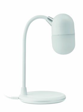 Logotrade promotional product picture of: Wireless charging lamp speaker