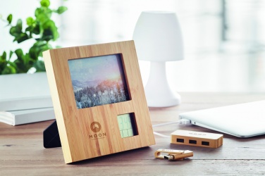Logotrade business gifts photo of: Photo frame with weather statio