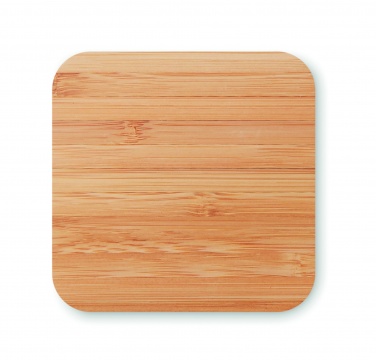 Logotrade business gifts photo of: Bamboo wireless charge pad 5W
