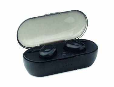 Logotrade advertising product image of: TWS earbuds with charging box