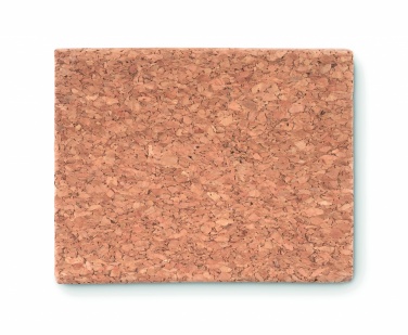 Logotrade promotional product picture of: Cork sticky note memo pad