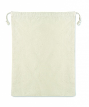 Logo trade corporate gifts image of: 140gr/m²cotton food bag