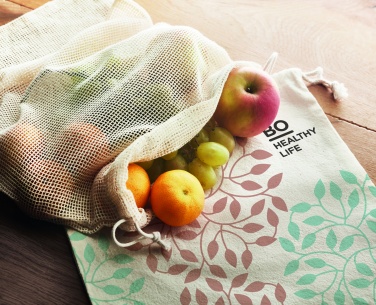 Logo trade advertising products picture of: 140gr/m²cotton food bag