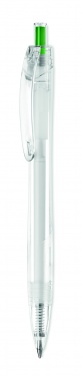 Logo trade promotional items image of: RPET push ball pen