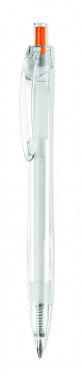 Logo trade promotional item photo of: RPET push ball pen