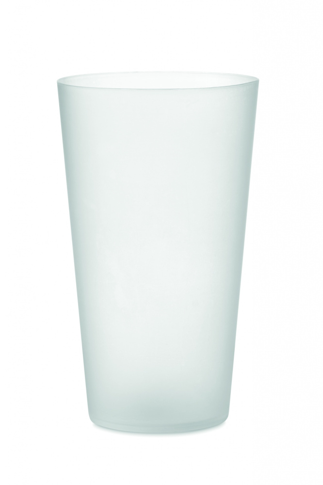 Logo trade promotional merchandise image of: Reusable event cup 500ml
