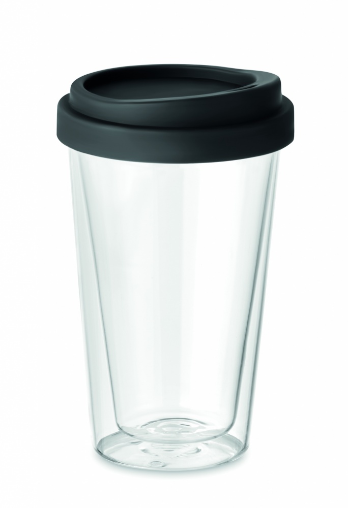 Logo trade business gifts image of: High borosilicate glass 350ml