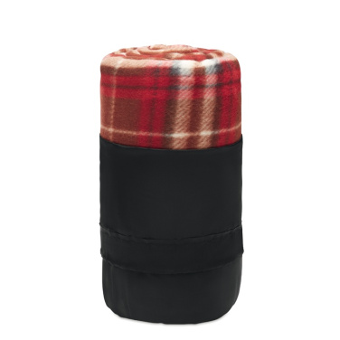 Logotrade promotional merchandise image of: RPET fleece travel blanket