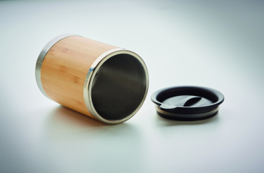 Logo trade business gift photo of: Tumbler in bamboo cover 250ml