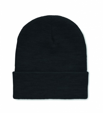 Logotrade promotional gift image of: Beanie in RPET with cuff