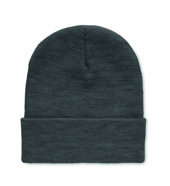 Logo trade business gift photo of: Beanie in RPET with cuff