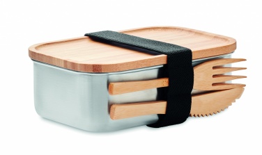 Logotrade promotional giveaway picture of: Stainless steel lunchbox 600ml