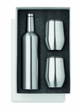 Logotrade promotional items photo of: Double walled bottle & mug set