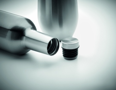 Logo trade promotional items picture of: Double walled bottle & mug set