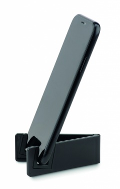 Logo trade corporate gifts picture of: Phone holder bamboo fibre/PP