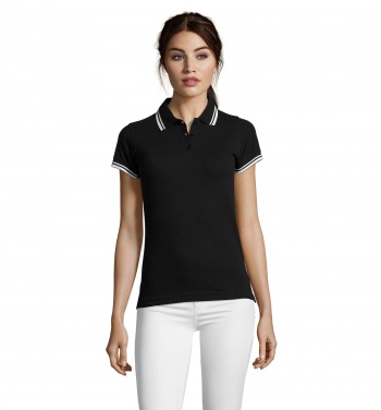 Logo trade promotional gift photo of: PASADENA women polo 200g