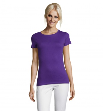 Logo trade promotional merchandise image of: REGENT WOMEN T-SHIRT 150g