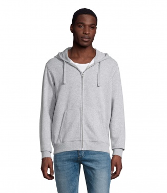 Logo trade promotional gift photo of: SPIKE MEN ZIP HOODIE SWEAT