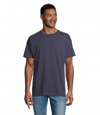 Logo trade promotional merchandise image of: BOXY MEN OVERSIZED T-SHIRT