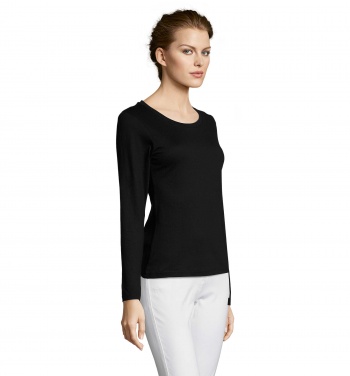 Logo trade promotional products image of: MAJESTIC LG SLEEVE T-SHIRT