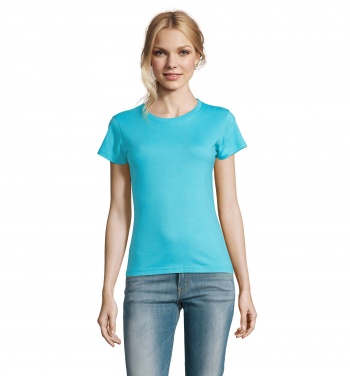 Logo trade corporate gift photo of: IMPERIAL WOMEN T-Shirt 190g
