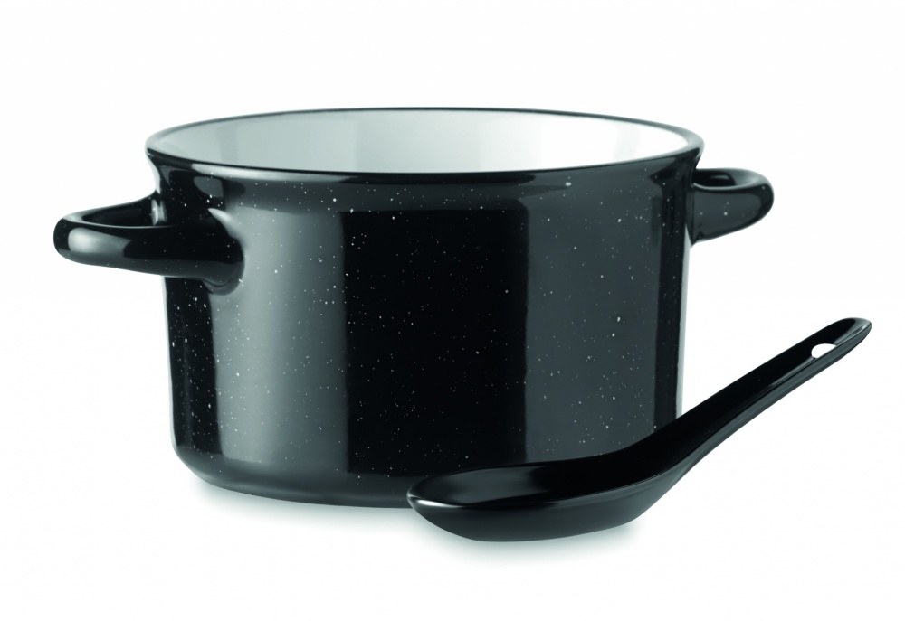 Logotrade promotional items photo of: Ceramic vintage bowl 550 ml