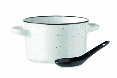 Logotrade promotional merchandise photo of: Ceramic vintage bowl 550 ml
