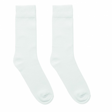 Logo trade promotional merchandise picture of: Pair of socks in gift box L