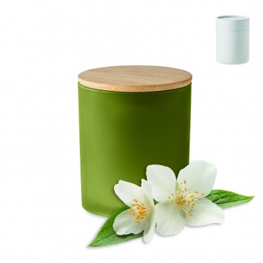 Logo trade business gift photo of: Plant based wax candle 120 gr