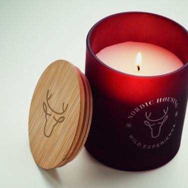 Logotrade advertising product picture of: Plant based wax candle 200 gr