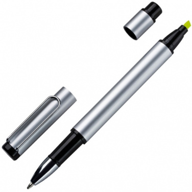 Logo trade corporate gifts picture of: Metal duo pen GETAFE