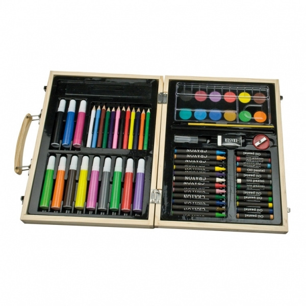 Logotrade corporate gifts photo of: Big wooden painting set MAXI