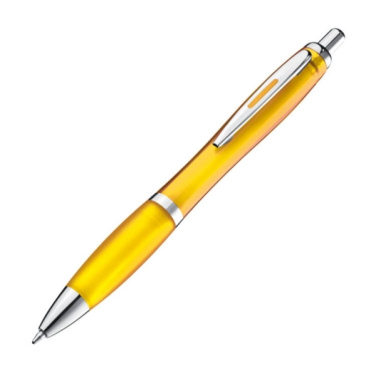 Logo trade promotional merchandise photo of: Plastic ballpen MOSCOW