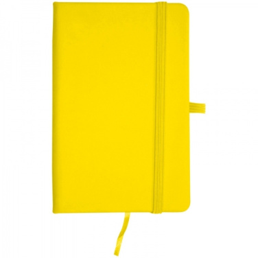 Logo trade promotional items image of: A6 note book LUBECK