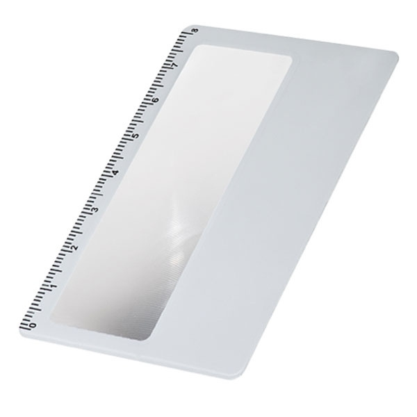 Logo trade promotional giveaway photo of: Credit card sized reading lens POSEN