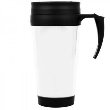 Logo trade promotional giveaways image of: Plastic cup FORT WORTH 400 ml