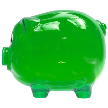 Logo trade promotional merchandise image of: Piggy bank LEICESTER
