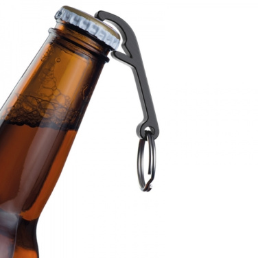 Logo trade promotional merchandise photo of: Keyring - bottle opener WORCESTER
