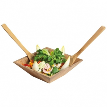 Logotrade advertising products photo of: Bamboo salad servers CAPUA